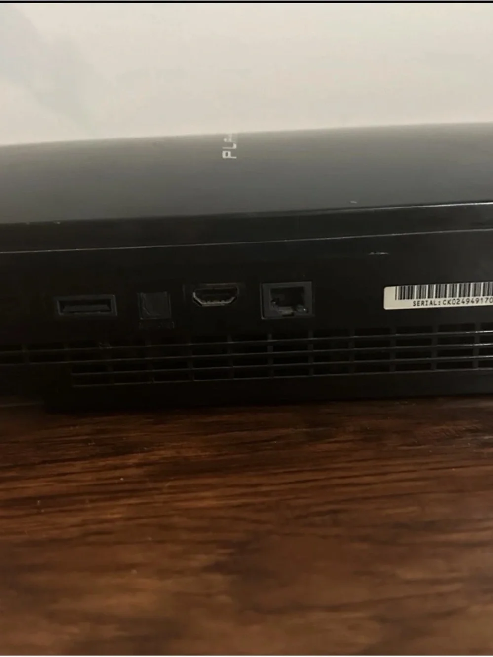 Sony PlayStation 3 PS3 Console Black - Reads Games - No PS2 Support